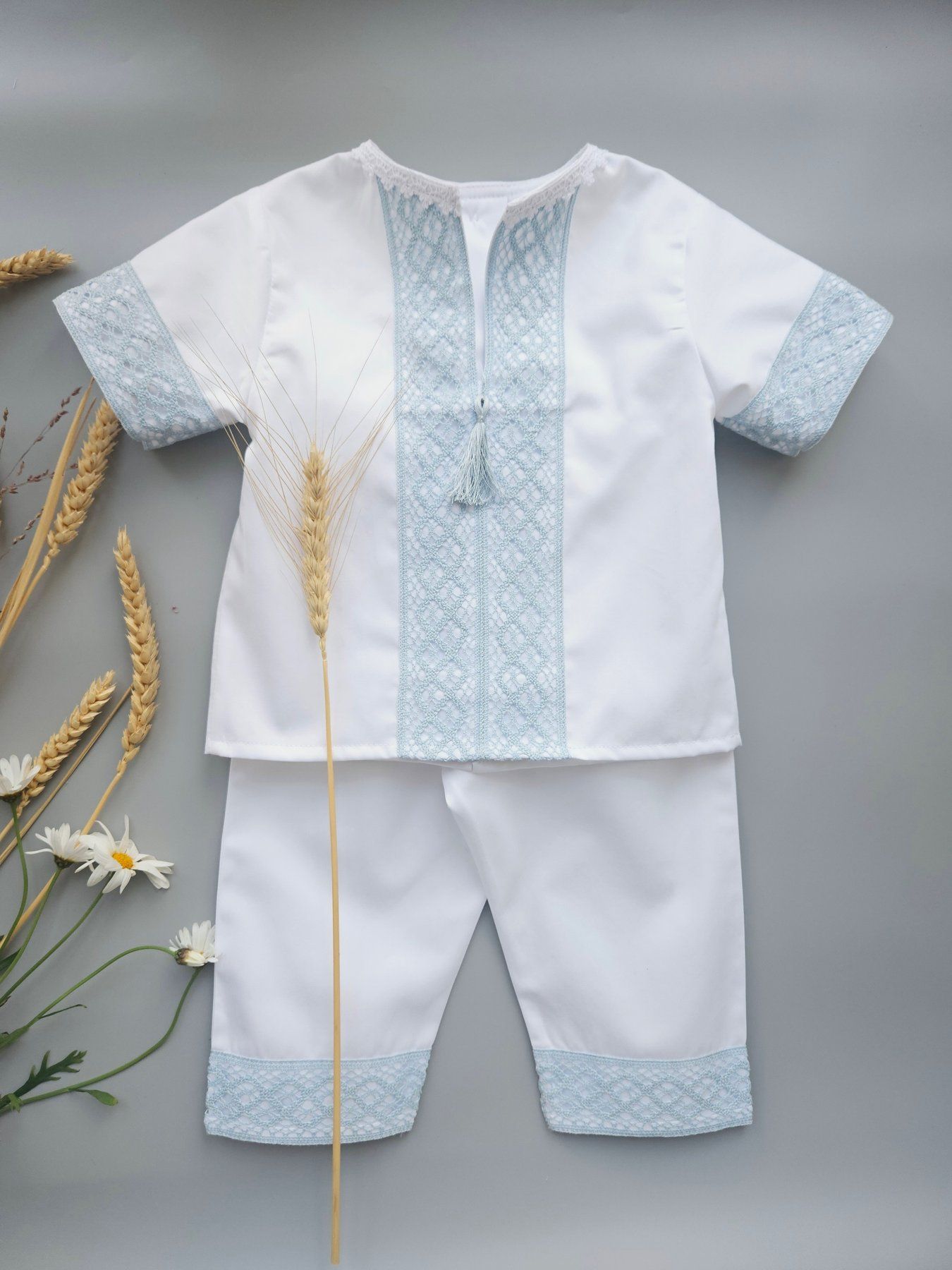 Костюм для хрещення хлопчика 7811 ANGELSKY