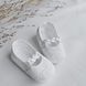 Пинетки детские с кружевом ANGELSKY 2204, 8, Белый